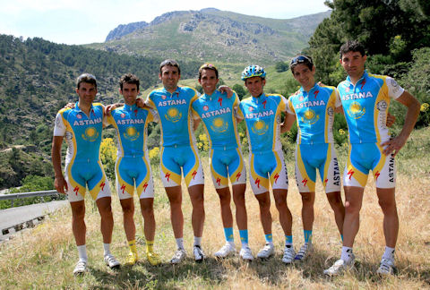 Alberto's core group in the Sierra de Madrid