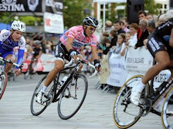 Contador at 2011 Handelsbanken criterium in Herning