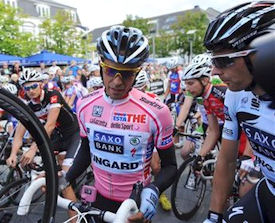 Contador at 2011 Handelsbanken criterium in Herning