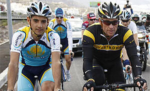 Astana team training camp