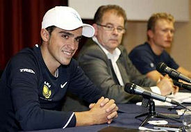 Press conference at Pisa training camp
